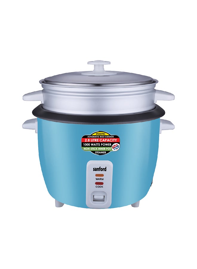 RICE COOKER 2.8 L 1000 W SF2507RC-2.8L BS BLUE, GREEN, YELLOW, RED