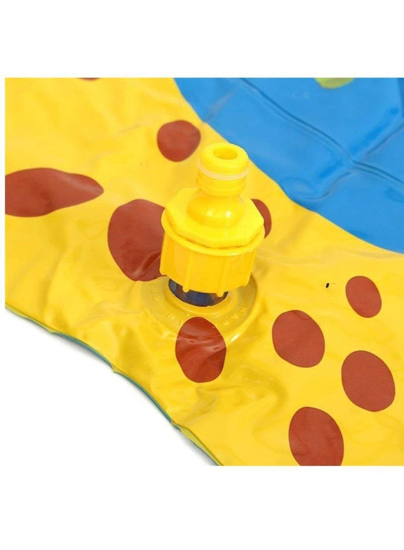 1.7m Children's spray mat outdoor water cooling spray mat lawn fountain pool game spray mat