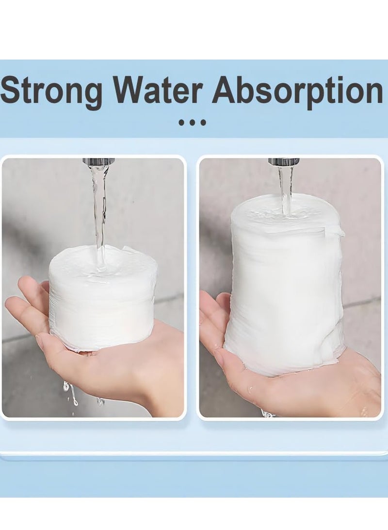 Large Compressed Towel, 55 x 27'' Disposable Cotton Bath Towels, Portable Light and Reusable, Suitable for Hiking, Camping, Beach, Swimming and Traveling