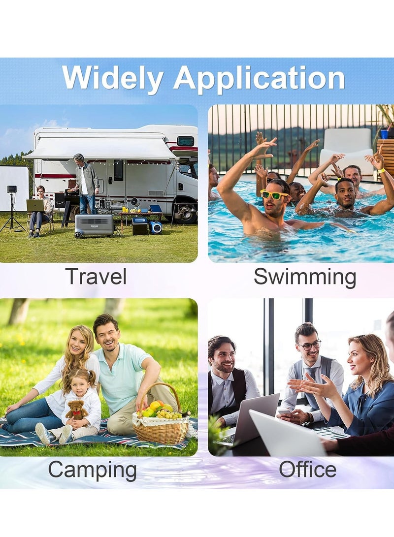 Large Compressed Towel, 55 x 27'' Disposable Cotton Bath Towels, Portable Light and Reusable, Suitable for Hiking, Camping, Beach, Swimming and Traveling