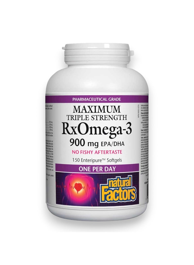 Rxomega-3, 900mg, 150 Softgels