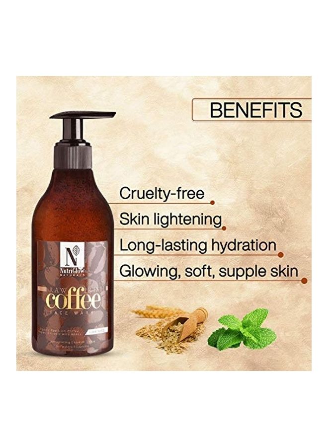 Natural's Raw Irish Coffee Combo - Face Wash And Face Pack Clear 300grams