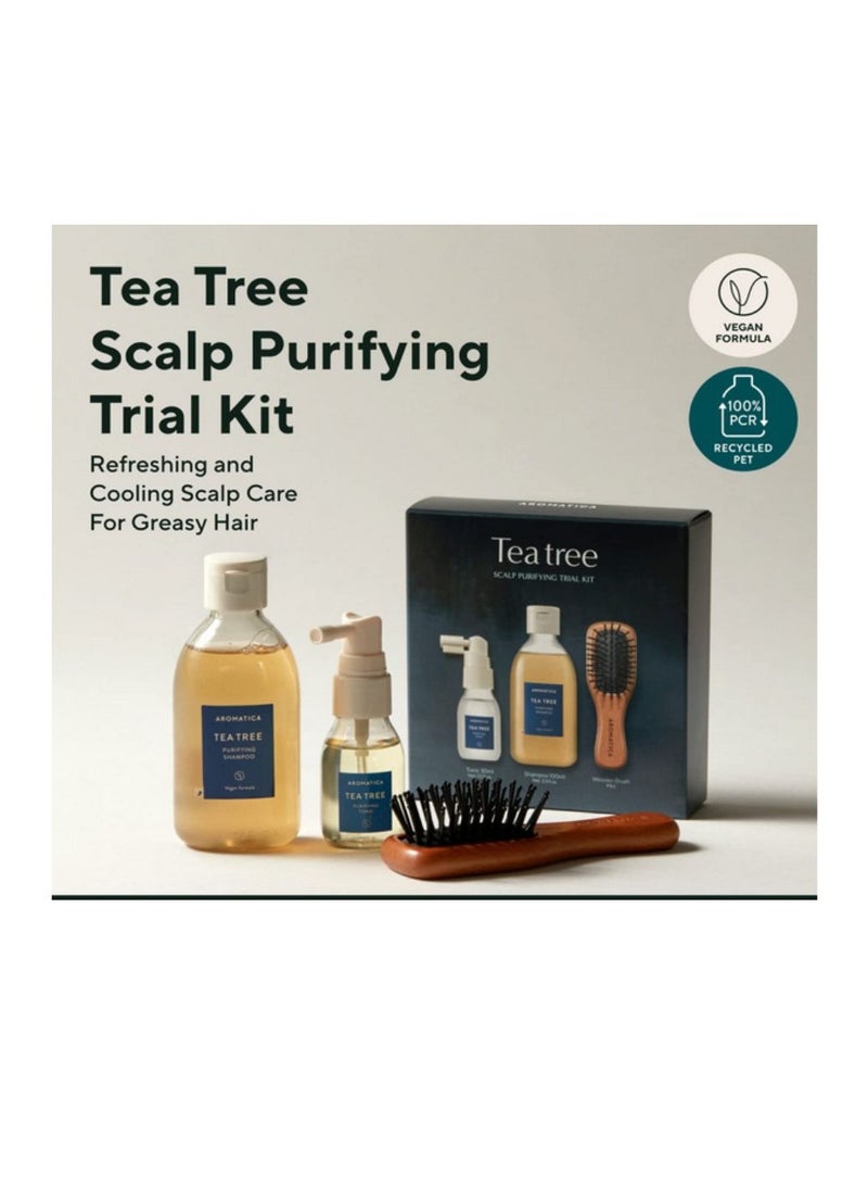 AROMATICA Tea Tree Scalp Purifying Trial Kit