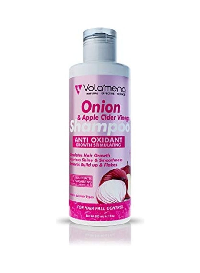 Onion Apple Cider Vinegar Shampoo Multicolour 200ml