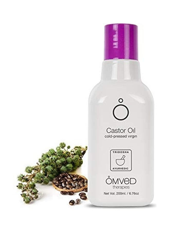 Organic Virgin Castor Oil Clear 200ml