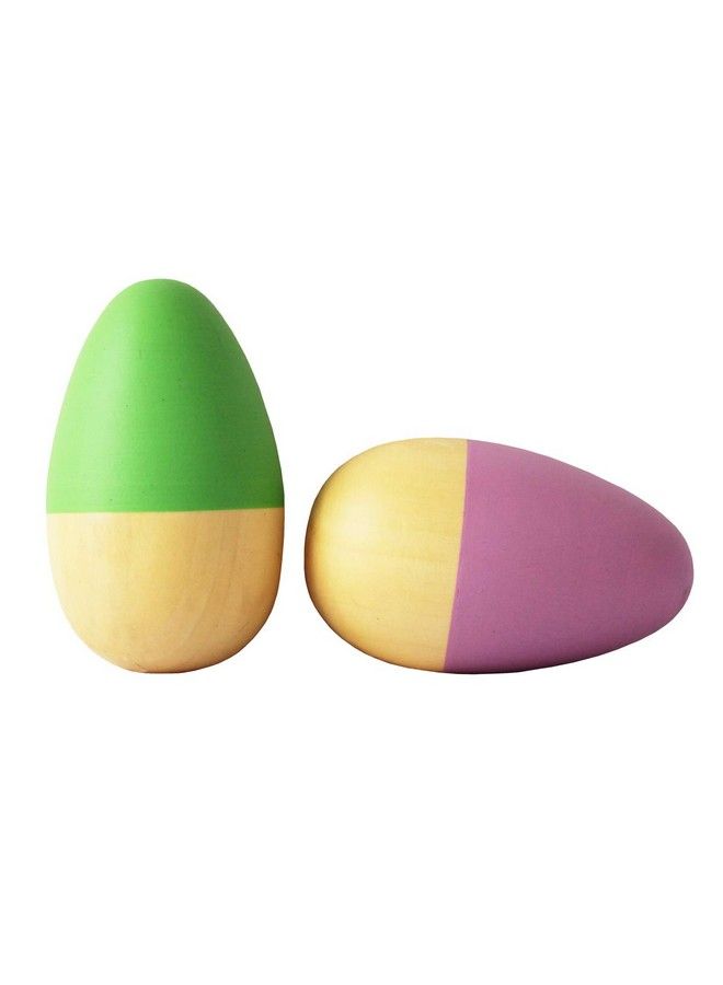 Wooden Egg Shakers (0 Years+) Discover Sounds & Enhance Senses (Multi)