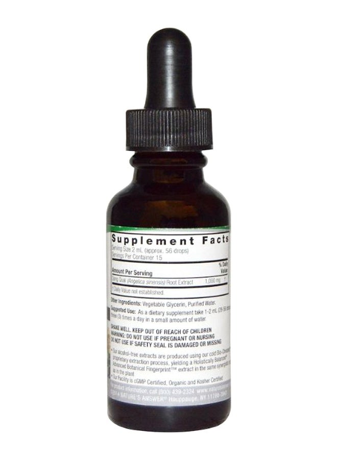 Dong Quai Angelica Herbal Supplement