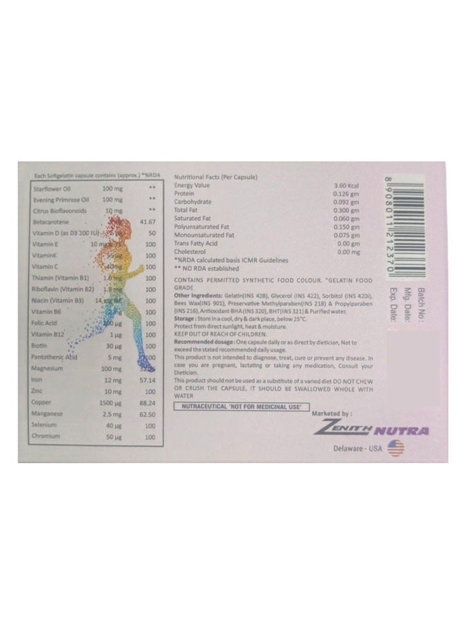 ZENITH COMPLETE WOMAN 30 SOFTGELS