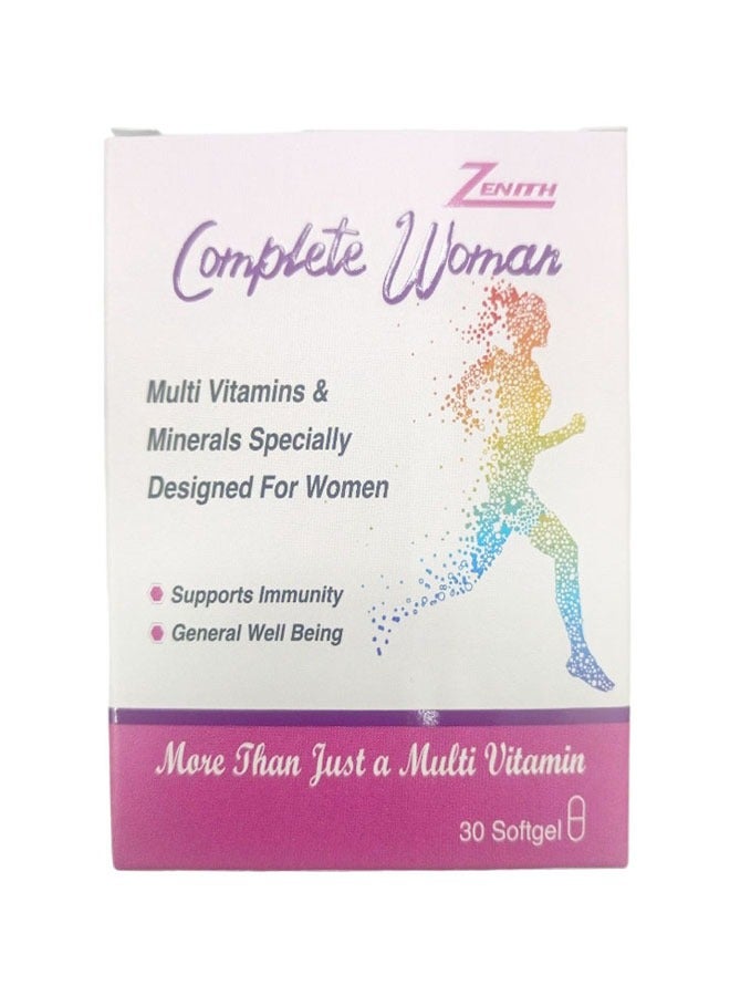 ZENITH COMPLETE WOMAN 30 SOFTGELS
