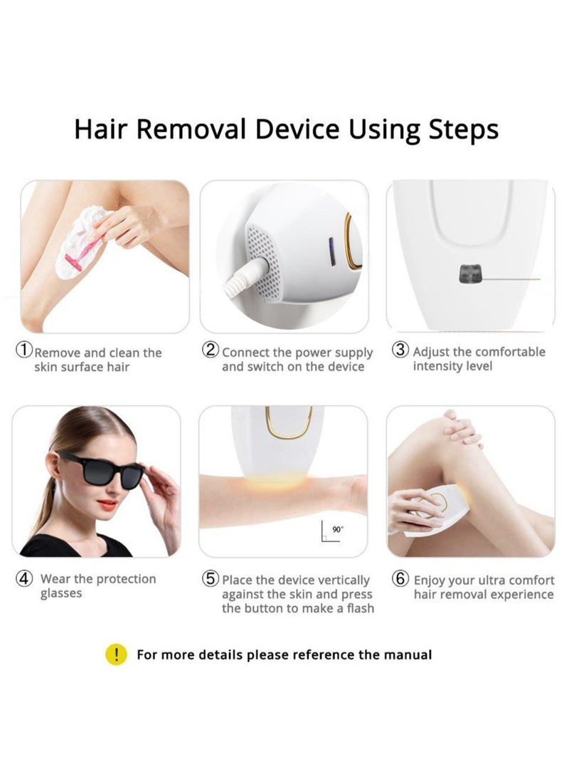 Laser Hair Removal IPL Epilators Deivce 500000 Flashes Epilators Hair Rmover Machine Women Shaving Home Use Painless Body Shaver