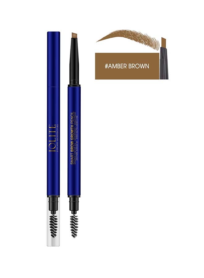 Smart Eyebrow Growth Pencil With Mascara Brushnatural Eye Brow Tint