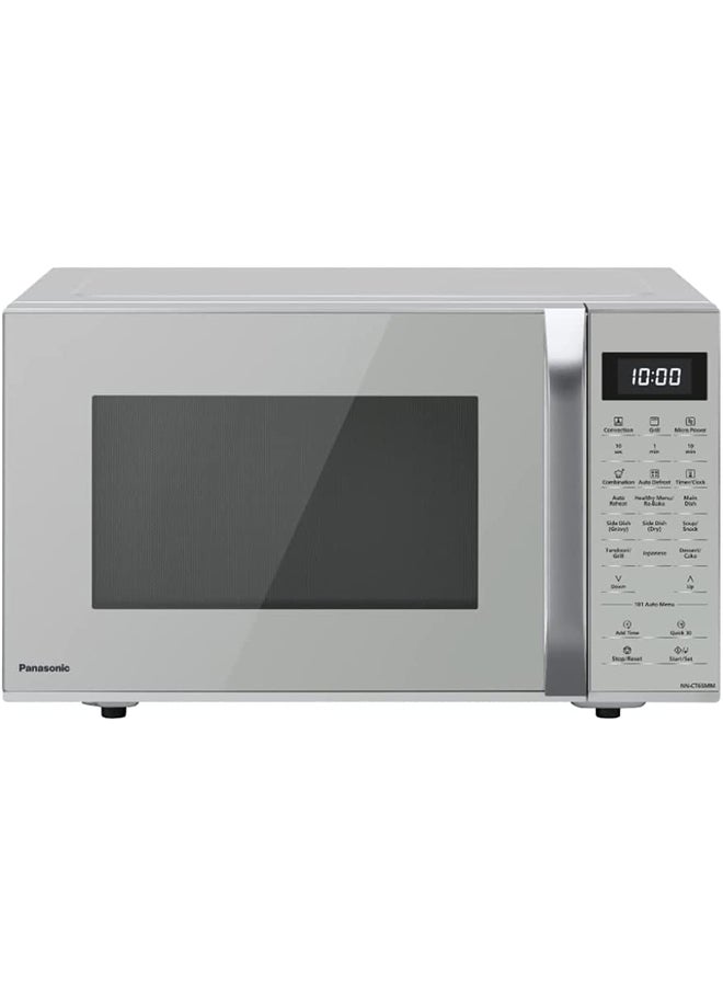 4-In-1 Convection Microwave Oven, With Healthy Air Fryer Menus 27 L 900 W NN-CT65MM Silver