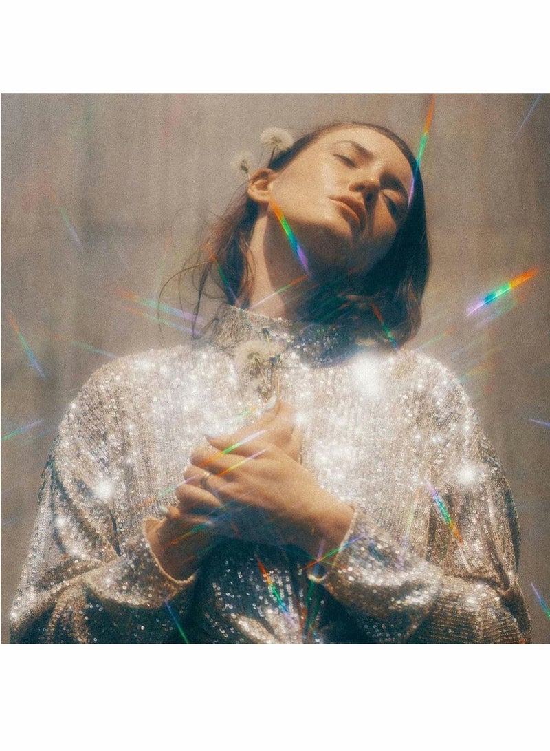 77MM Camera Len Filter, Special Film Effect Camera Len Filter Accessories, Colorful Starlight Effect,  Widescreen Film Polarizer Len Filter, for Professional Photography Lens (Colorful Starlight)