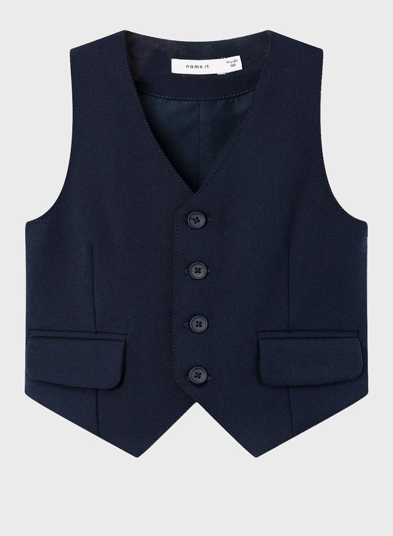 Kids Essential Waistcoat