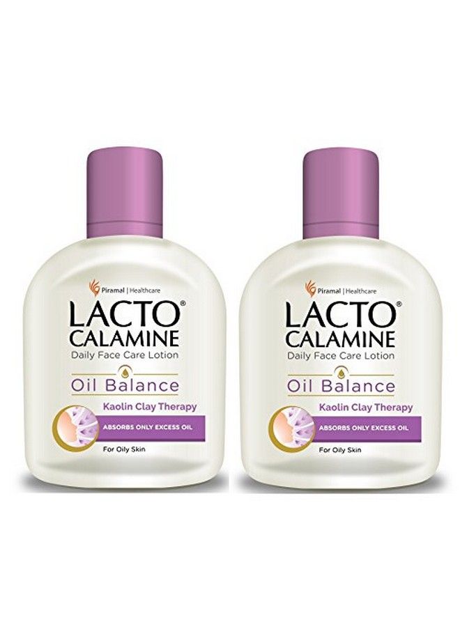 Daily Face Care Lotion Oil Balance For Oily Skin 120Ml (Pack Of 2)