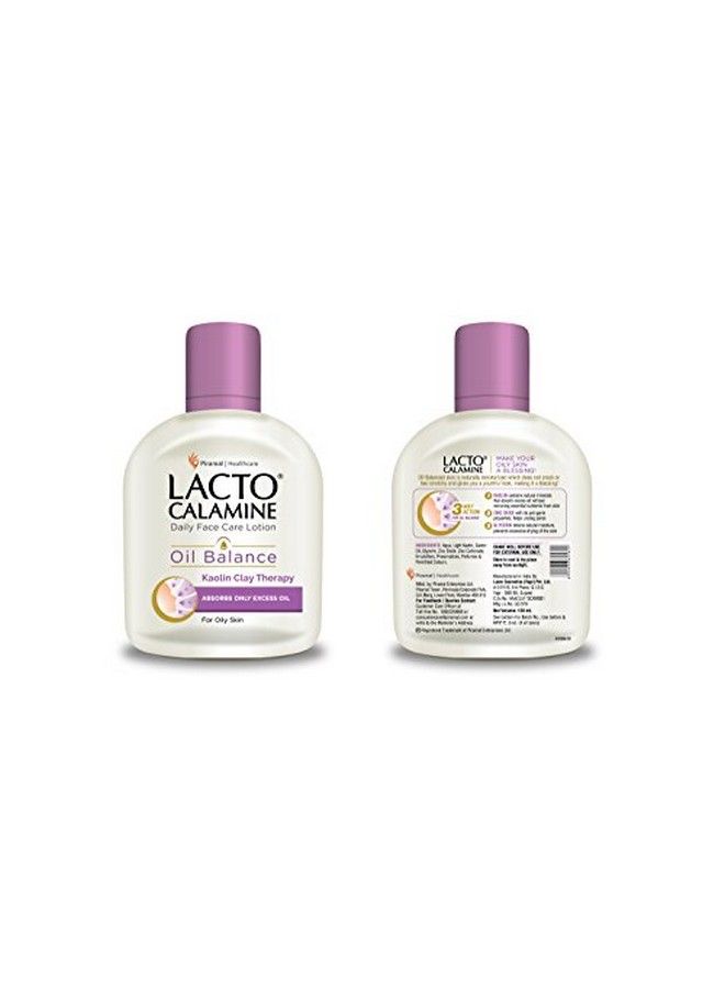 Daily Face Care Lotion Oil Balance For Oily Skin 120Ml (Pack Of 2)