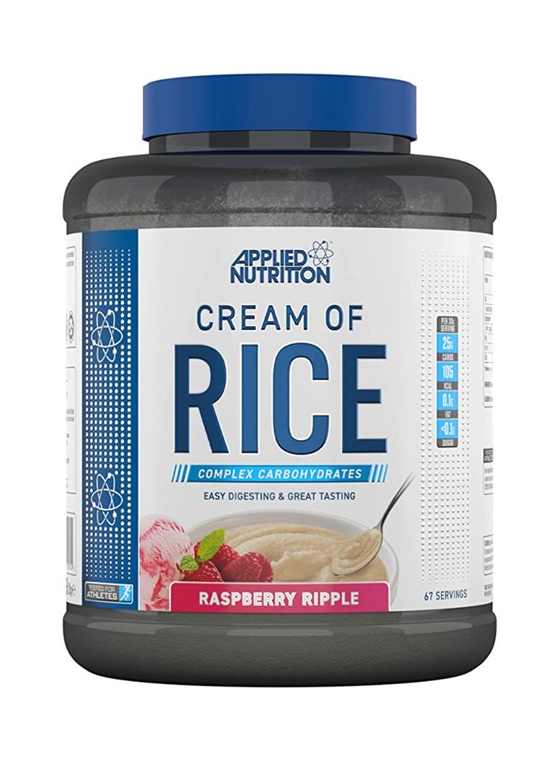 Applied Nutrition Cream of Rice, Raspberry Ripple, 2 Kg