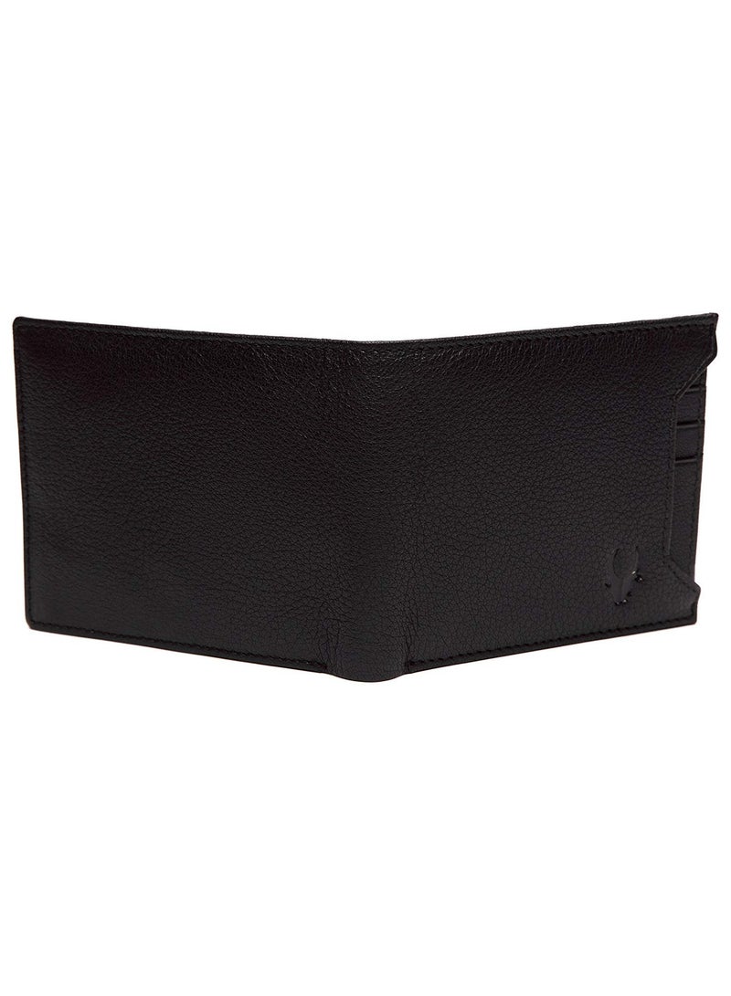 WildHorn Oliver Black Leather Wallet for Men