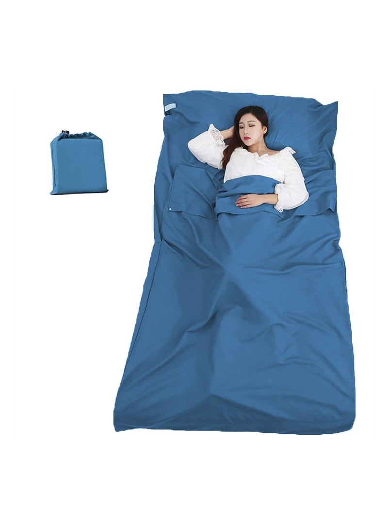 Sleeping Bag Liner, Portable Camping Travel Home Bed Sheet Comfortable Lightweight Breathable Hotel Compact Sacks