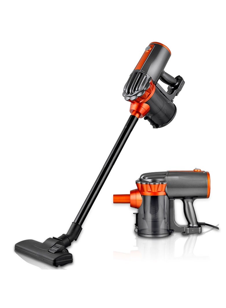 Vacuum Cleaner,5M Corded Stick Vacuum,18000pa High Suction,600W 1.5L Large Capacity for Home, Hard Floor, Carpet,Bed,Car,GHA-585,Black