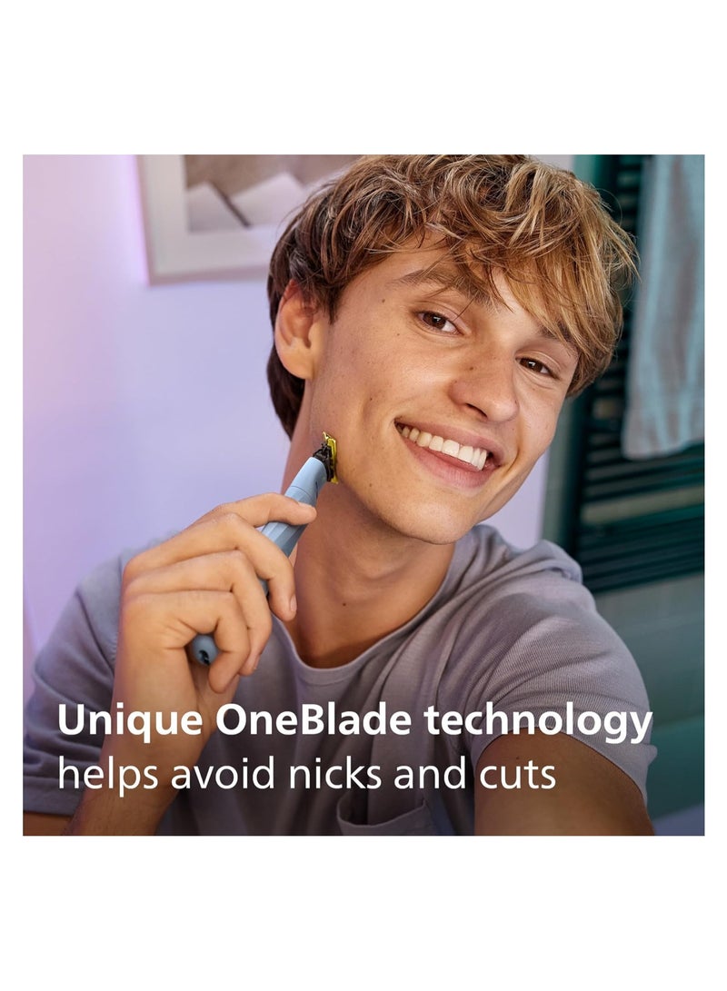 OneBlade First Shave, Teen Hybrid Electric Shaving System, QP1324/20