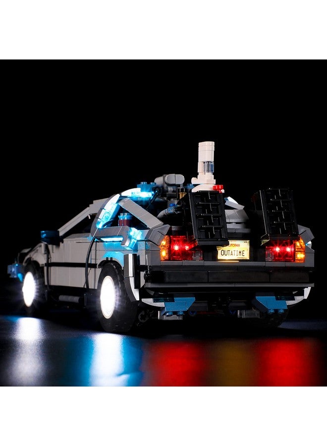 Light For Lego Backtothefuturetimemachine 10300 Led Lighting Kit Compatible With Lego Creator Expert 10300 Not Include The Lego Set