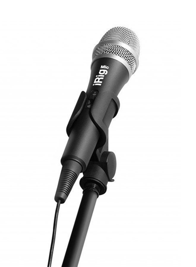 iRig Mic - Handheld Vocal Microphone for iOS Black