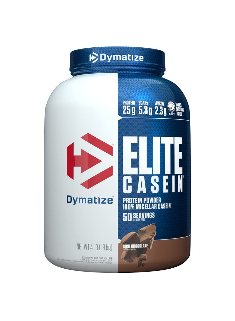 Elite Casein Protein Powder, 100% Micellar Casein 50 Servings
