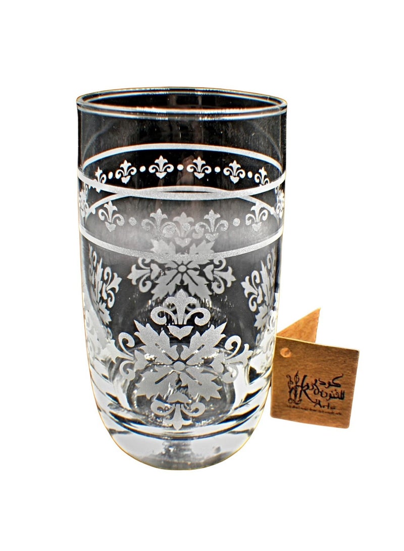 Tumblers Glass Cups for Water Juice 6 Pieces