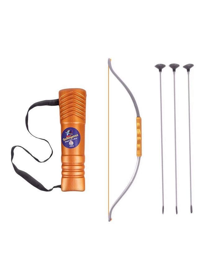 Bow & Arrow Toy For All Ages.This Bow & Arrow Toy Is Designed As A Toy With Soft Shooting Power.It Is Safe To Play Indoors & Outdoors (Ramayana)