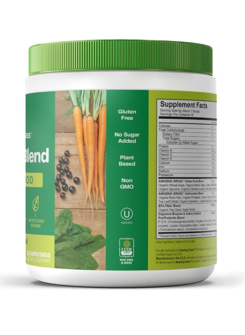 Greens Blend Superfood The Original, 8.5 oz (240g) 30 servings