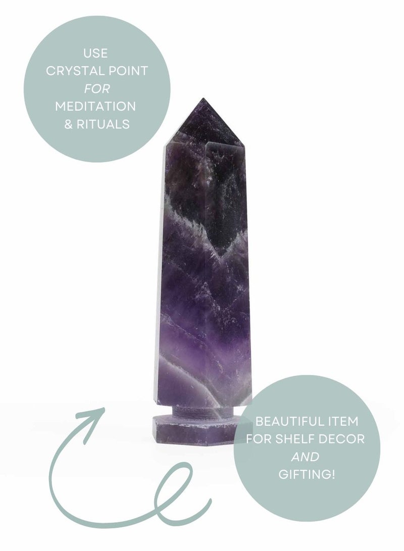 Amethyst Individual Interchangeable Crystal Point