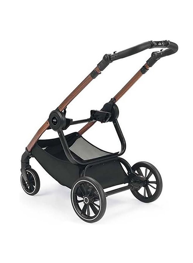 Foldable Techno Baby Stroller Aluminum Lightweight Frame Base Universal For Newborn Infant 0-22 Kg