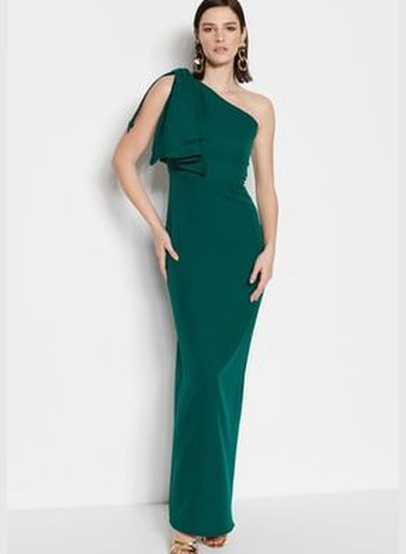 Emerald Green Evening Wear Evening Dress TPRSS23AE00095