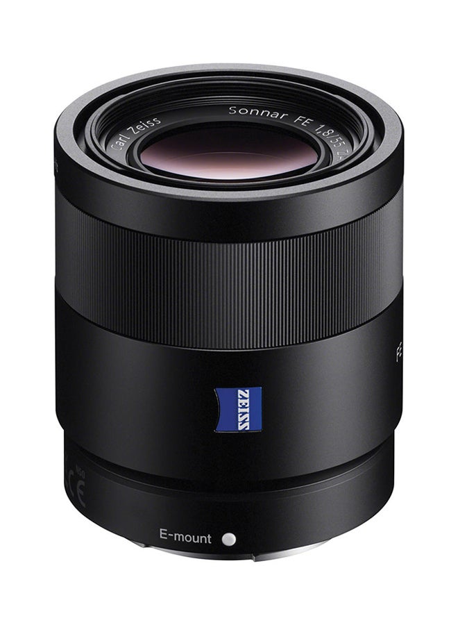 55mm Carl Zeiss Sonnar T E Lens For Sony NEX Cameras Black