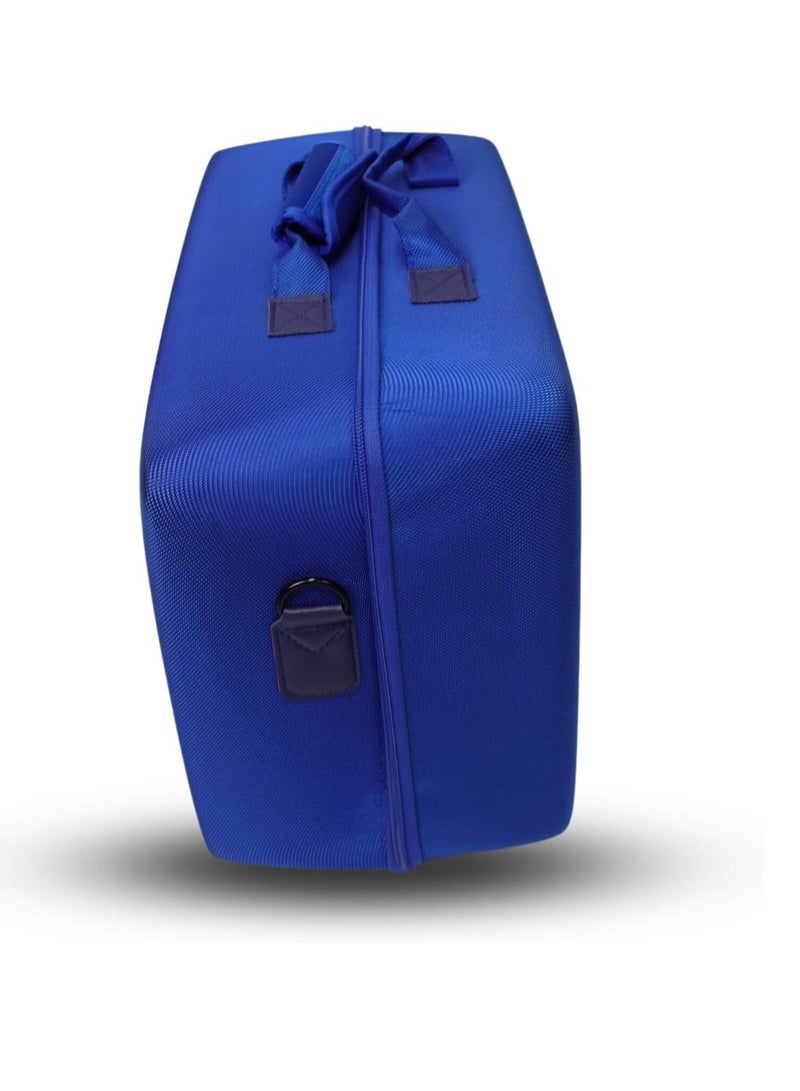 PS5 Bag travel Storage Case, Waterproof and shockproof hard hand bag, Portable Protective PS Console bag (BLUE)