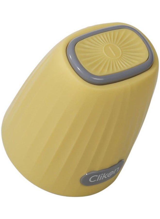 Electric Food Chopper Detachable SS Blades 600 ml 300 W CK2641 Yellow