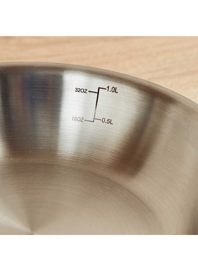 Glisten Triply Fry Pan 39 x 4.58 x 20 cm