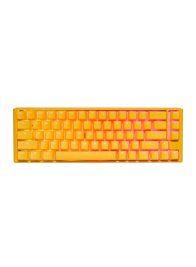 Ducky One 3 Yellow Ducky SF 65% Cherry Blue Switch