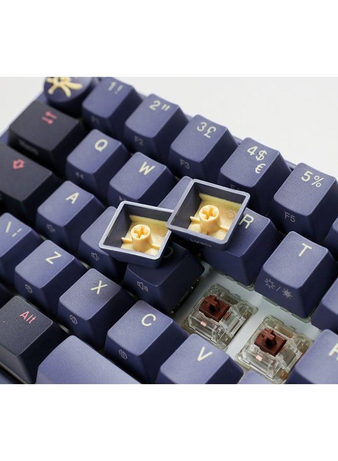 Ducky One 3 Cosmic SF 65% USB RGB Mechanical Gaming Keyboard Cherry  Red Switch