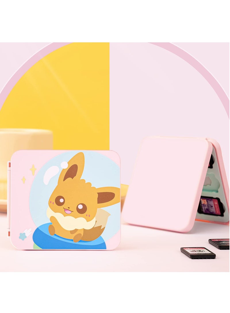 Game Card Case for Nintendo Switch Lite / Switch / Switch OLED, 12 Slots Game Cards Holder and 12 Micro SD Card Slots, Portable Game Card Storage Cartridge Box