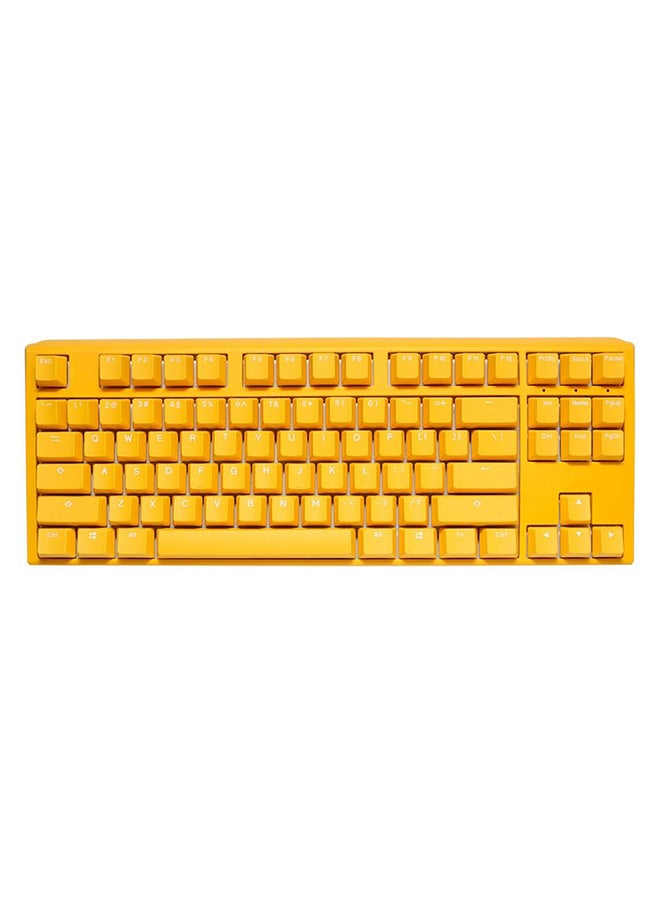 Ducky One 3 Yellow Ducky TKL 80% Cherry Blue Switch