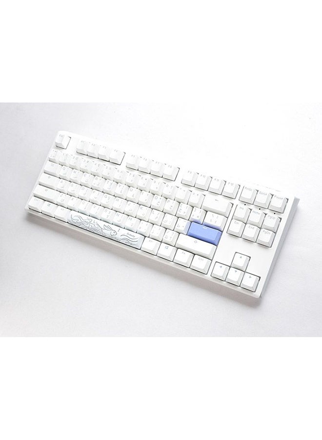 Ducky One 3 Classic Pure White TKL 80% Cherry Blue Switch