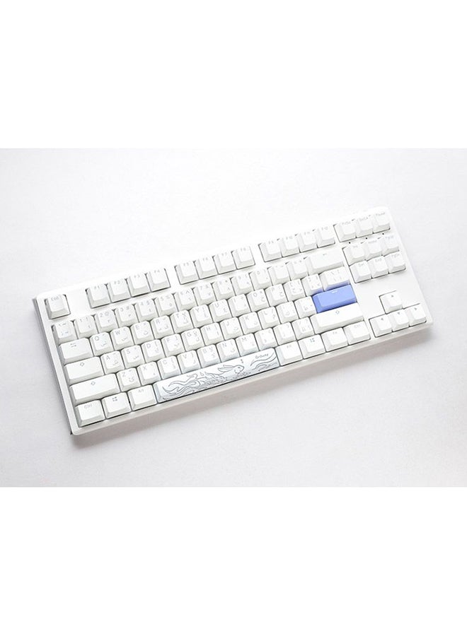 Ducky One 3 Classic Pure White TKL 80% Cherry Blue Switch