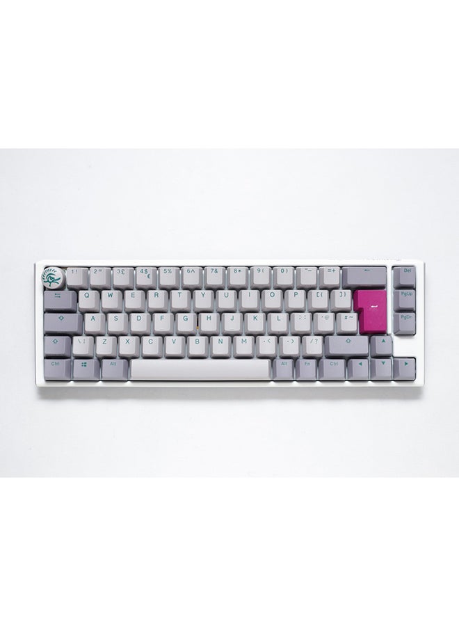 Ducky One 3 Mist SF 65% USB RGB Mechanical Gaming Keyboard Cherry  Red Switch