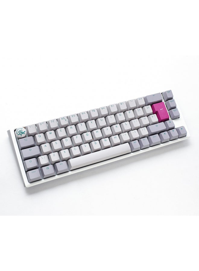 Ducky One 3 Mist SF 65% USB RGB Mechanical Gaming Keyboard Cherry  Red Switch