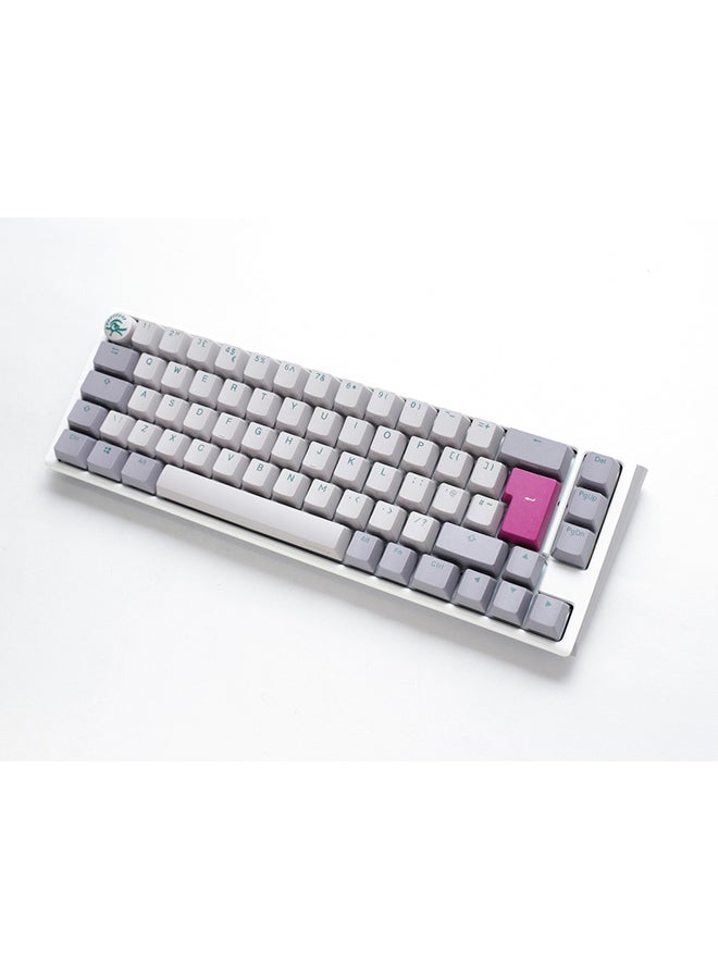 Ducky One 3 Mist SF 65% USB RGB Mechanical Gaming Keyboard Cherry  Red Switch