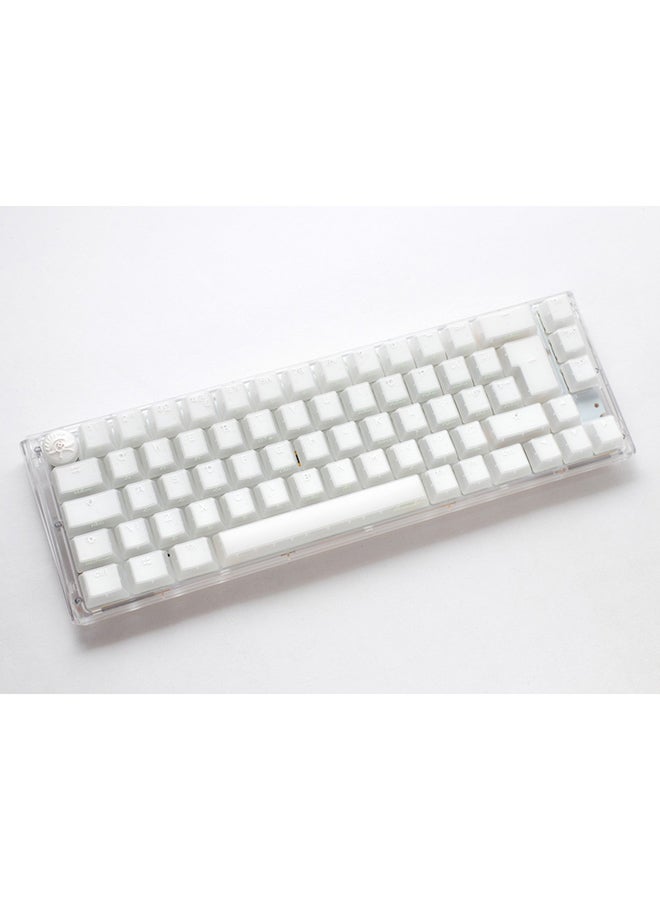 Ducky One 3 Aura White SF 65% Cherry Red Switch