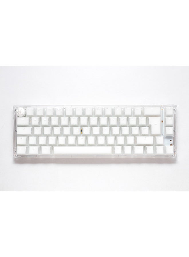 Ducky One 3 Aura White SF 65% Cherry Red Switch