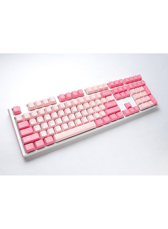 Ducky One 3 Gossamer Pink Fullsize 100% Cherry Red Switch